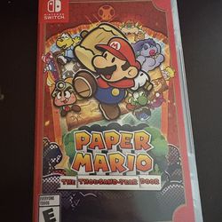 Paper mario nintendo  switch