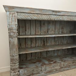 Turquoise Book Shelf 