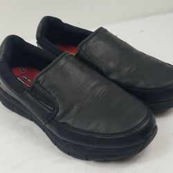 Skechers Mens 10.5 W Nampa Groton Slip  Resistant Memory Foam Work Shoes 77157