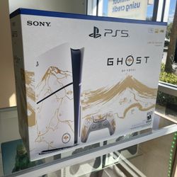 Ghost Of Yotei PS5 Console Limited Edition Disc Bundle Brand New Finance It Today No Credit Needed To Take It! $10 To $99 Down To Take It Home