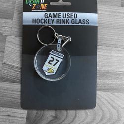 Anaheim Ducks Scott Niedermayer Game Used Key Chain