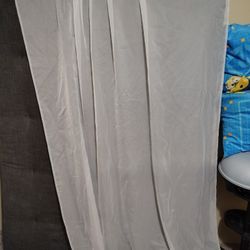58x84 Curtain  With Tension Rod