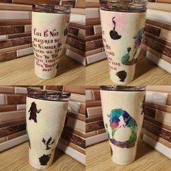 Stainless steel tumblers