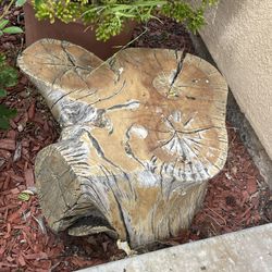 Tree Trunk Table Base Or Stand