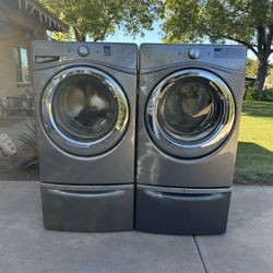 Whirlpool washer and electric dryer