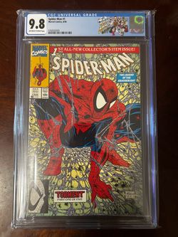 MARVEL Spiderman #1 CGC 9.8 w/ CUSTOM LABEL SRP APEX Collection 🔥