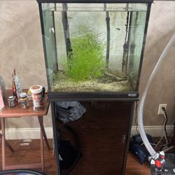 Fish Tank 25-30 Gallon Square With Filter 