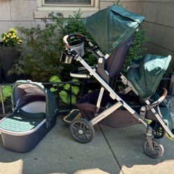 UppaBaby Vista Stroller—fully loaded bundle 