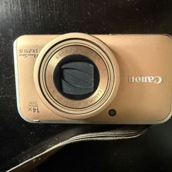 [N MINT] Canon PowerShot SX210 IS Compact Digital Camera Gold