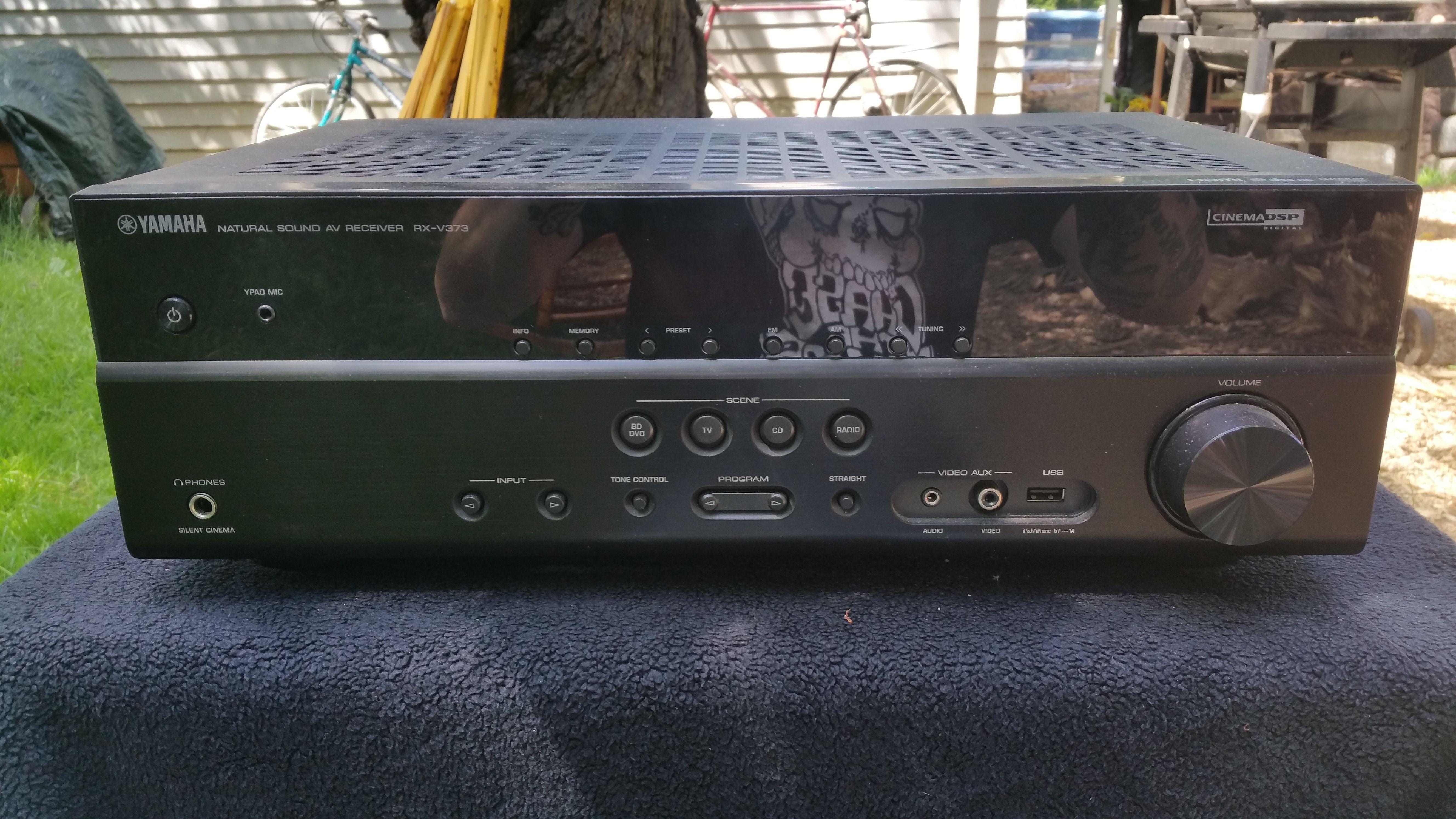 Yamaha Natural Sound AV Receiver RX-V373