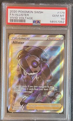Full Art Allister #179 PSA 10