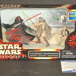 🔥Ray Park autographed action figure Beckett Witness COA🔥