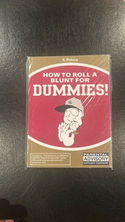 How to Roll a Blunt for Dummies Book SiGNED COPY