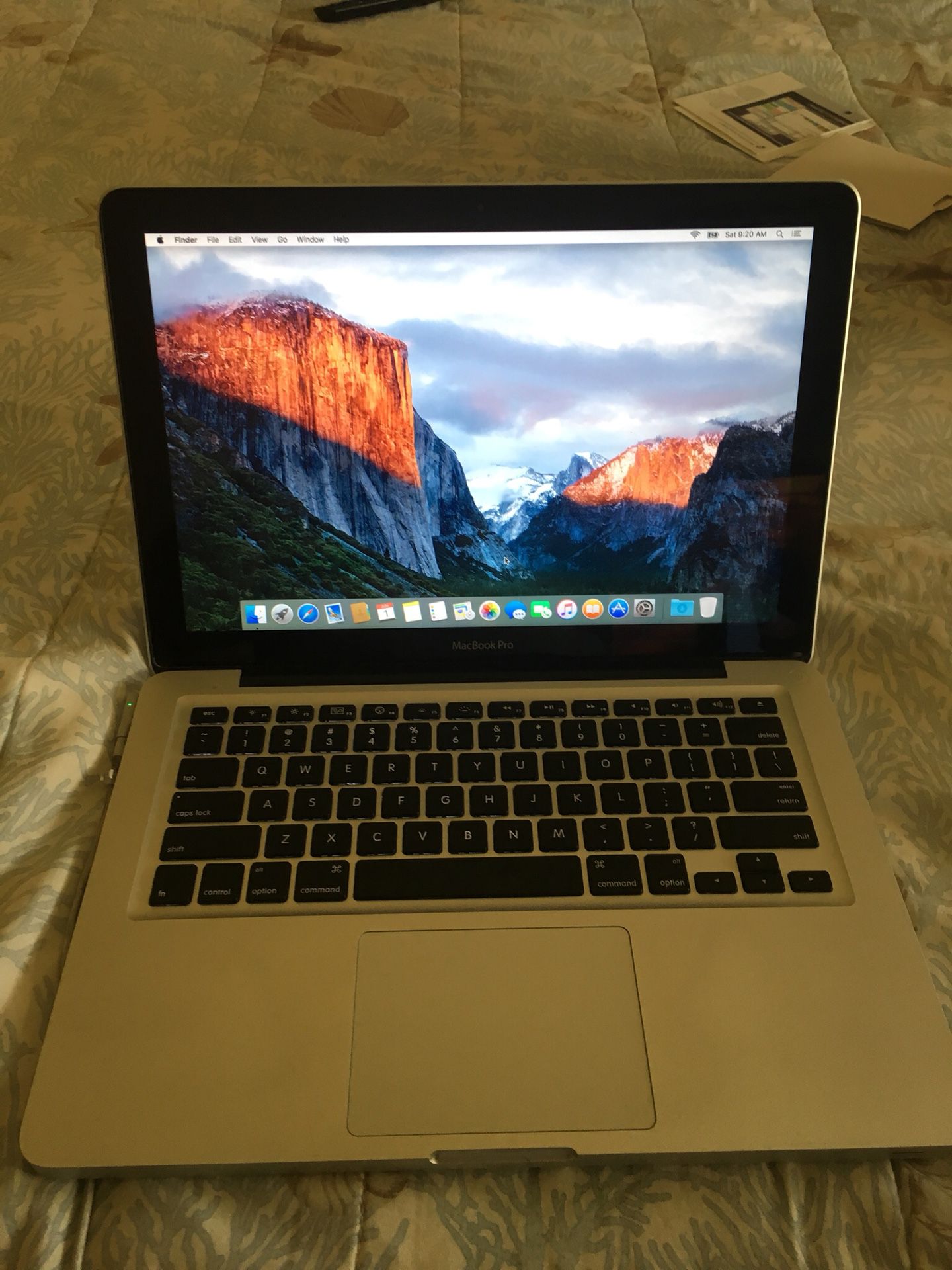 Macbook 13” apple silver el Capitan OS