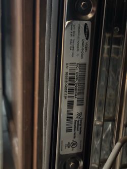 Dishwasher Door - Electrical Panel Only