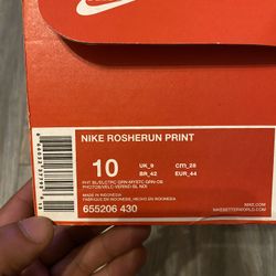 Nike Rosherun Print