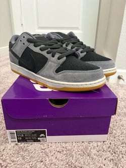 Nike SB Dunk Low Dark Smoke Grey Size 11.5 Brand New DS