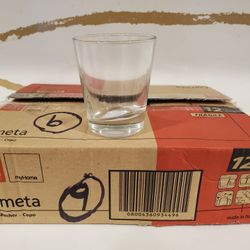 NEW Lot of 9 Bormioli Rocco Cometa Designer Drinking Glasses 9 3/4 OZ Italy Italian Restaurant Bar 