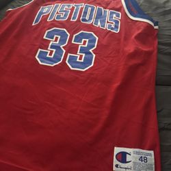 Champion Pistons Vintage Grant Hill Jersey 