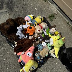 Plushie / Stuff Animal Lot For Sale!!! Cash Only And Pick Up Only 