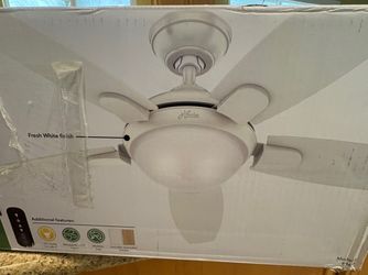 Brand New Hunter Contempo II Ceiling Fan – $85