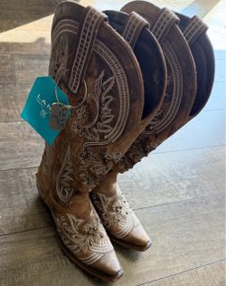 Lane Women's Santorini Western Boots - Snip Toe