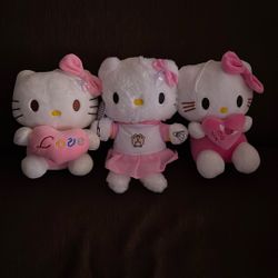 Hello Kitty Plushies 