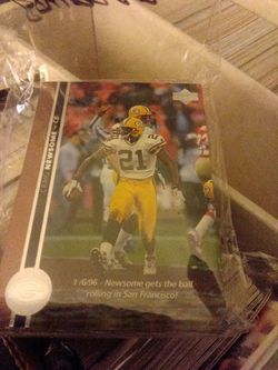 Pack of football cards 40 PCs.