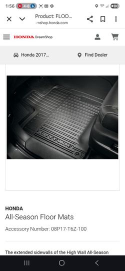 Honda Ridgeline OEM All Weather Mats