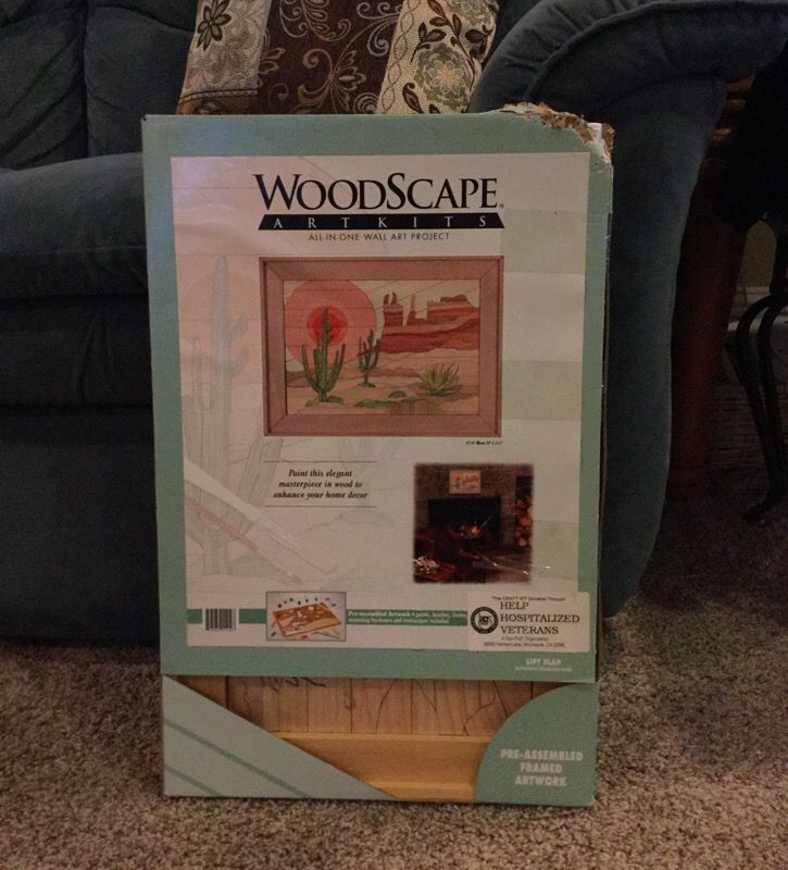WoodScape art kits wall art project