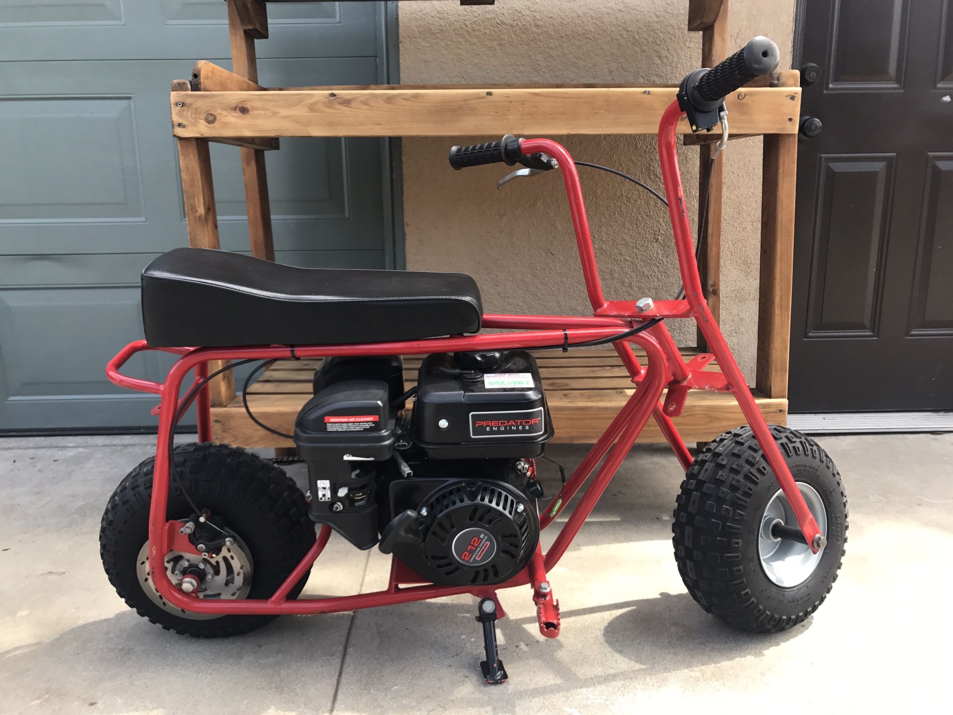 DOODLE BUG MINI BIKE W/ 6.5 PREDATOR MOTOR SUPER CLEAN FAST ALL NEW for ...