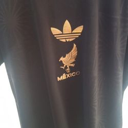 Mexico Jersey Black& Gold 
