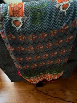 Women Chafoon printed Dopata big size.
