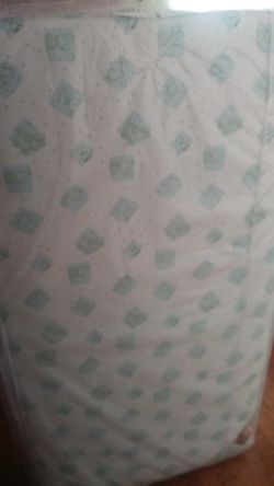 Baby crib and mattress