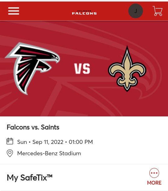 Falcon Vs Saints Football Tickets 