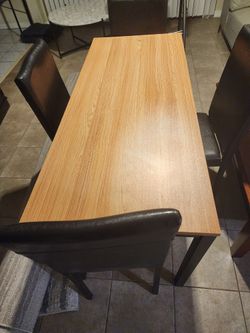 Table And 4 Chairs $50