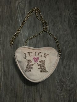 Juicy Couture Heart Shaped Bag!!!🩷