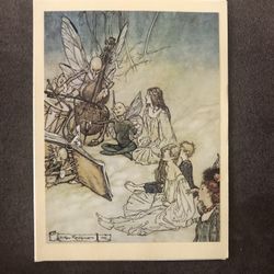 Vintage Green Tiger Press La Jolla Ca NOS Blank Greeting Card