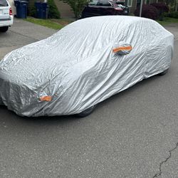 Car Cover With Zipper 