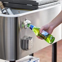 Beverage cooler cart
