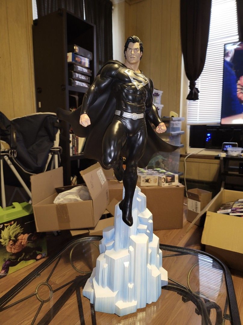 Black Superman Tweeterhead 1/6 Scale Statue