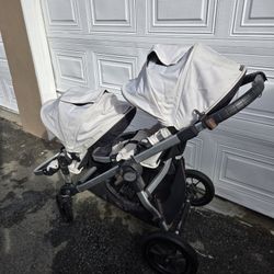 Double Stroller, Citiy Select Multipositioning Stroller  