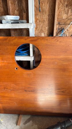 Island wood top for kitchen