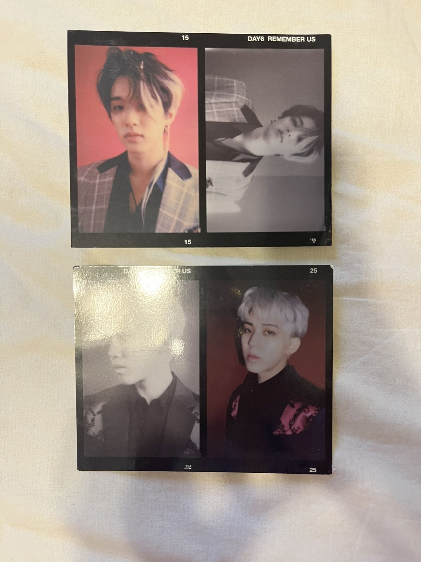Day 6 Remember Us: Youth Part 2 Kpop Album Postcards
