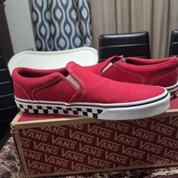 Red Vans Sneakers