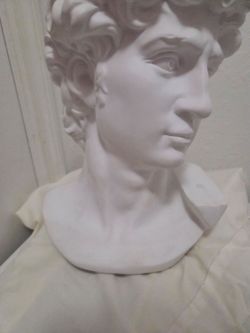 Michelangelo's David Bust Sculpture