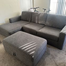 Couch & Ottoman