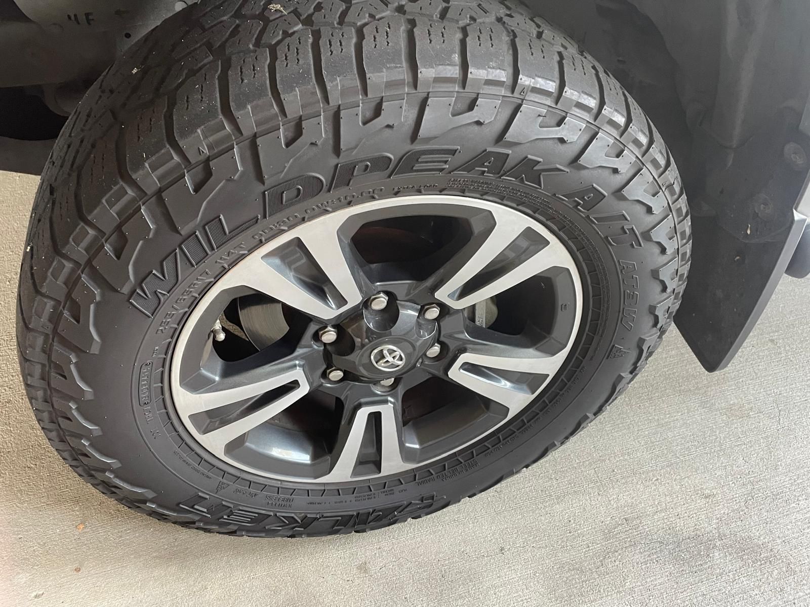 2015 Toyota Tacoma Wheels And Tires
