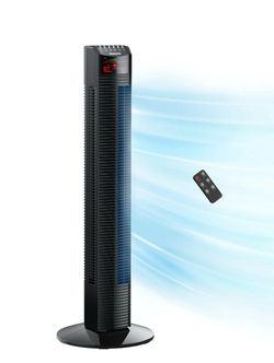 36” Oscillating Tower Fan with Remote