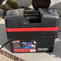 VTG Sears Craftsman GTO Great Tool Box Organizer 959307 Carryall Plastic (Silver Lake) 